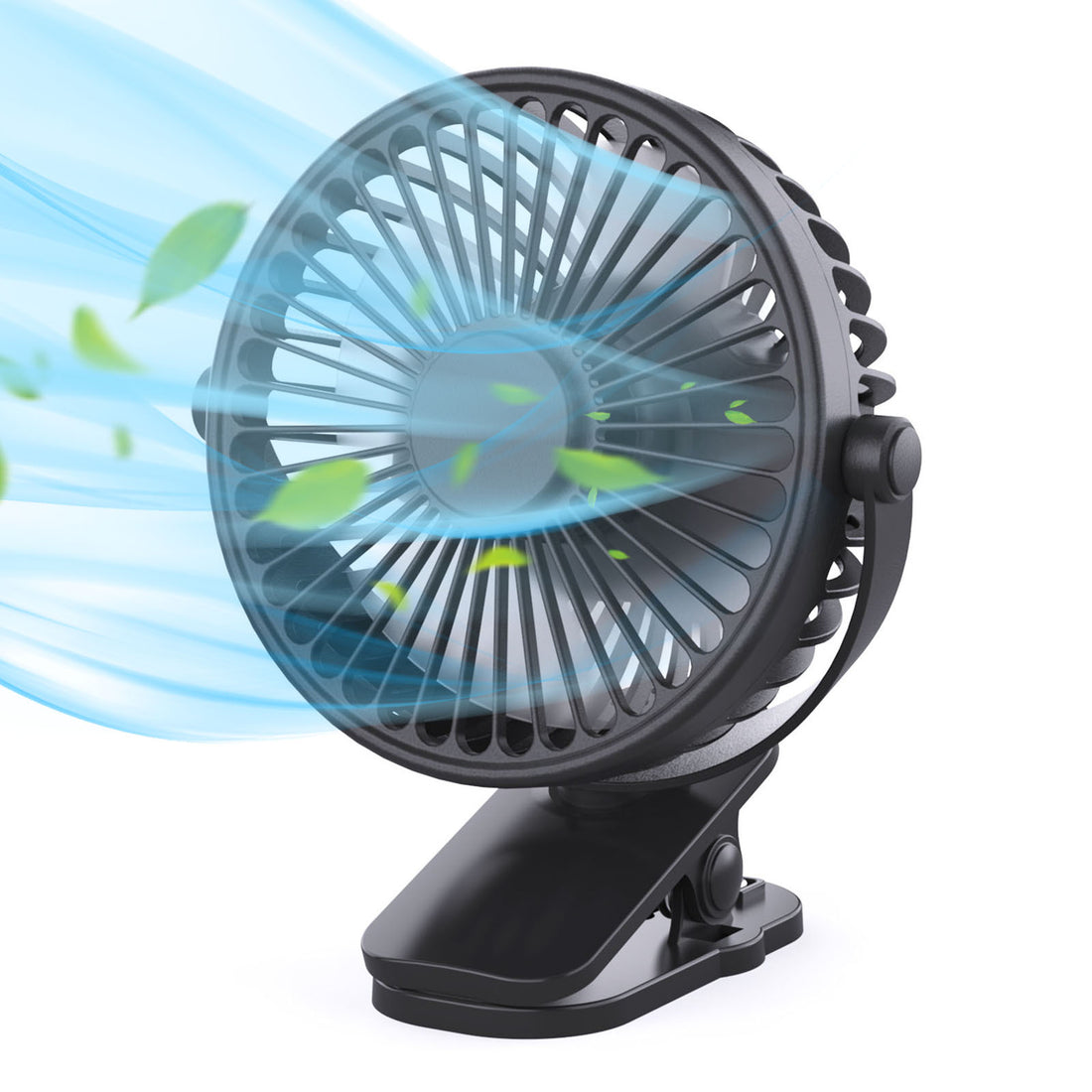 3 Speed Quiet Rechargeable Mini Table Fan