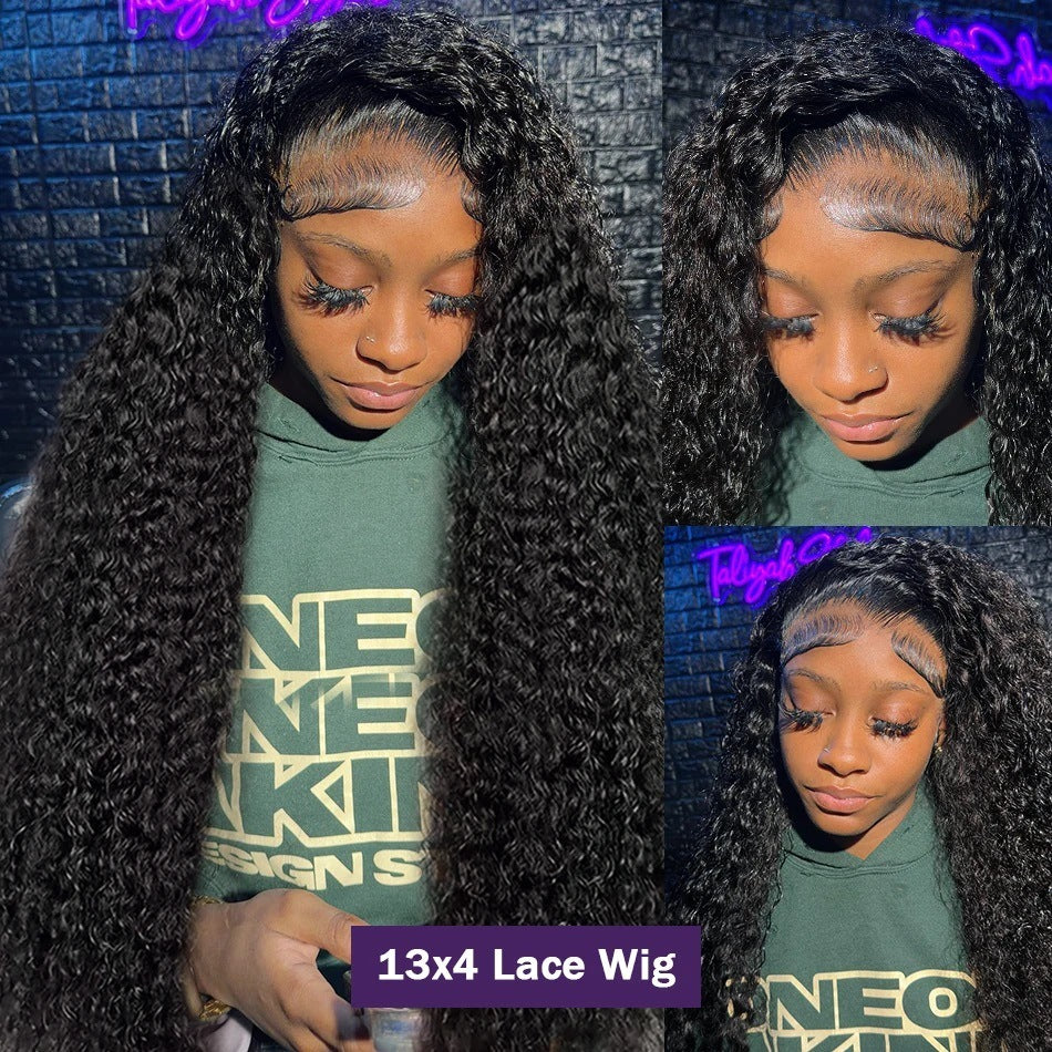 Versatile Human Hair Wig And Headband